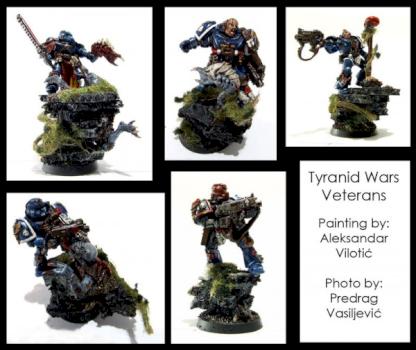 Tyranid war veterans by Kirgan