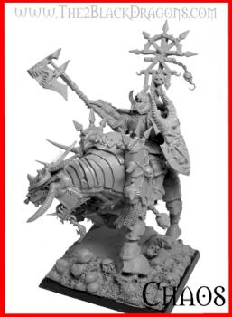 Khorne Fantasy Chaos Chaoskrieger warriors Moloch Warhammer by The 2 Black Dragons