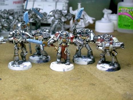 First Grey Knight Squad by MrBunnies