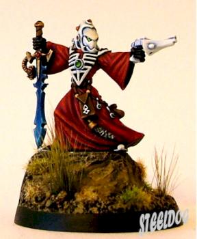 Eldar Warlock by STEELDOG51