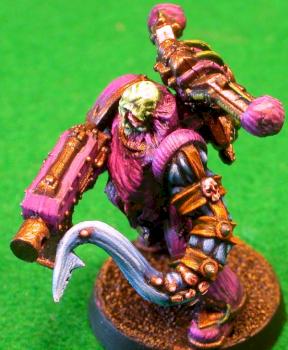 New Plague Marine by Muskie