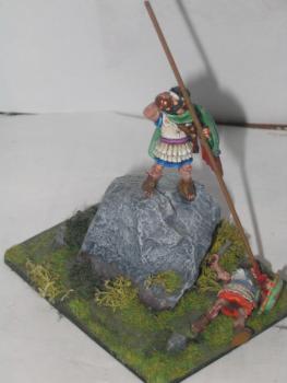 Greek hoplite diorama by oscarsammuel