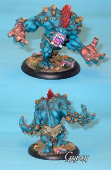 Trollbloods Heavy Warbeast Dire Troll Mauler by Gypsy