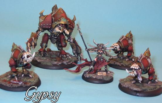 Cryx Battlegroup by Gypsy