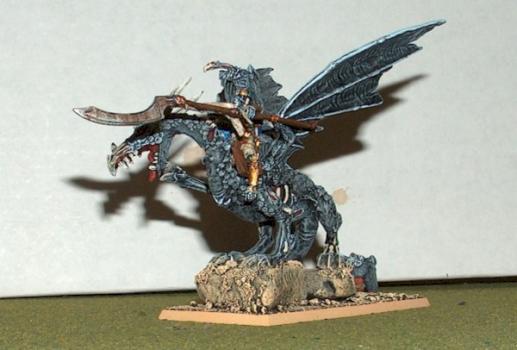 Tomb King on Zombie Dragon by spignazer