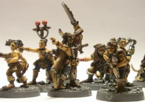 Necromunda ratskin gang by roryeaglestone