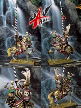 new mounted Empire General by josez