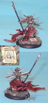 Cryx Warcaster Warwitch Deneghra by Gypsy