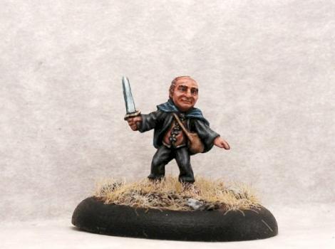 Ral Partha Hobbit thief by Julie Guthrie by Moonglum68