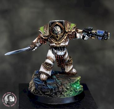 Death Guard Legion Praetor by Savagemind666