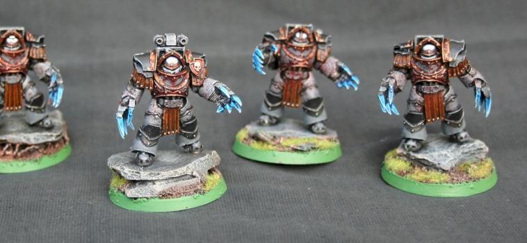 Carcharodons Red Brethren Cataphractii Terminators by grahamdbailey