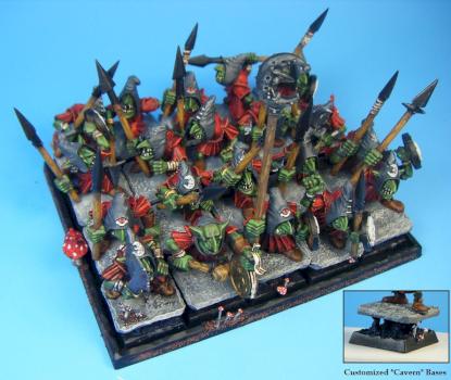 Night Goblin Spear Regiment by pwbinde