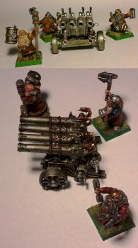 Dwarf organ gun by Moff