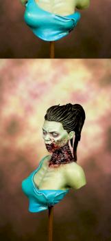 Zombie Bust by mark of the dead