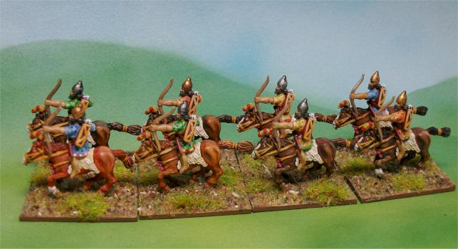 Assyrian light cavalry 15MM by aftermath