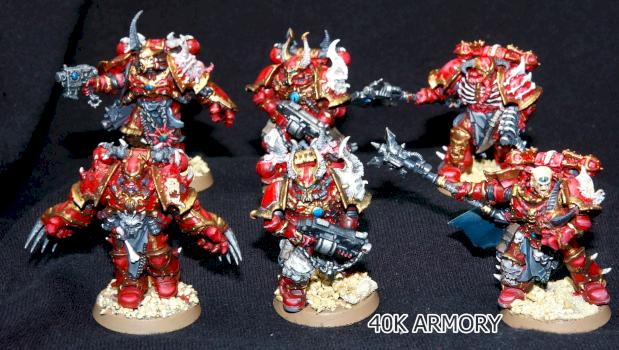 Dark Vengeance Chaos Space Marines Chosen by 40KArmory