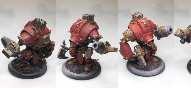 Khador Destroyer Heavy Warjack by malarz1989