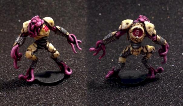 Dreadball alternate pose Nameless sticky guard by burbidge