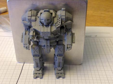 MechWarrior online Atlas unpainted by Mech42ace