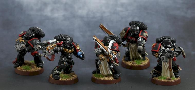 Black Templar Sword Brethren by Acebaur