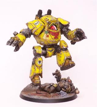 Imperial Fist Dreadnought by Bobinator