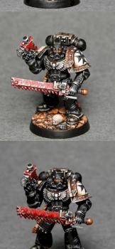 Black Templar Crusader by Totem Pole