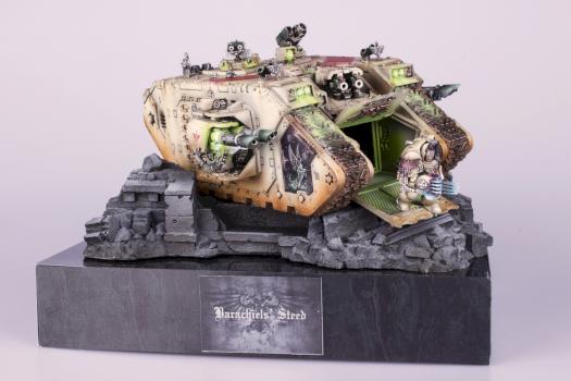 GD 2013 Finalist - Barachiel's Steed - Dark Angels Deathwing Land Raider by ellis_esquire