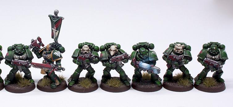 Dark Angels Tactical Squad by Artosh