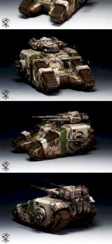 Death Guard  Sicaran Battle Tank by ichibanpainting