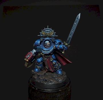 Ultramarine Terminator Captain by AsyLum