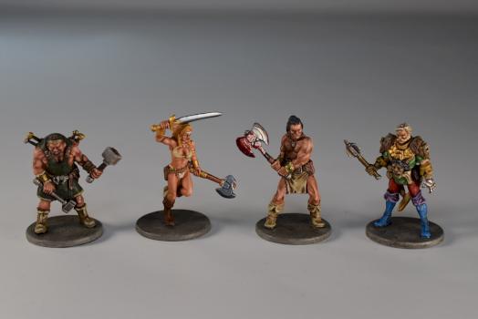 Zombicide Black Plague: Neal Adams set Hand Painted by BiggiesMinis by Biggiesminis