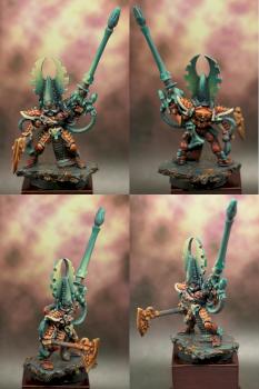 Eldar Phoenix Lord Fuegan by Kiko