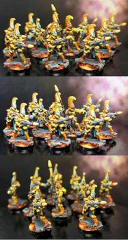 Eldar Fire Dragon Squad by Kiko