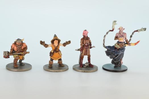 Zombicide Black Plague Naiade Set Hand Painted by BiggiesMinis by Biggiesminis