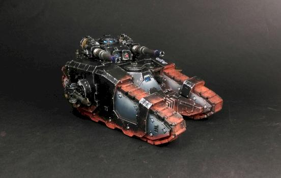 Iron Hands sicaran battle tank by thebrushlegion