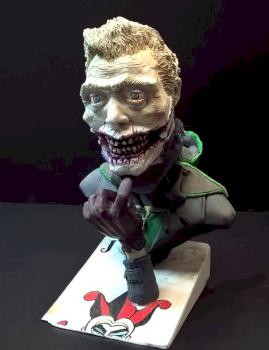 Wasteland/ Dieselpunk Laughing Man Mini Bust by 5-13 Studios