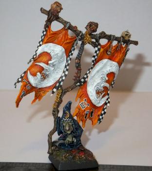 Night Goblin Battle Standard Bearer by cb_rex