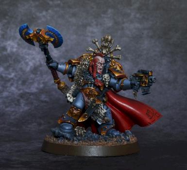 Space Wolves Wolf Lord Krom by Cliff1995