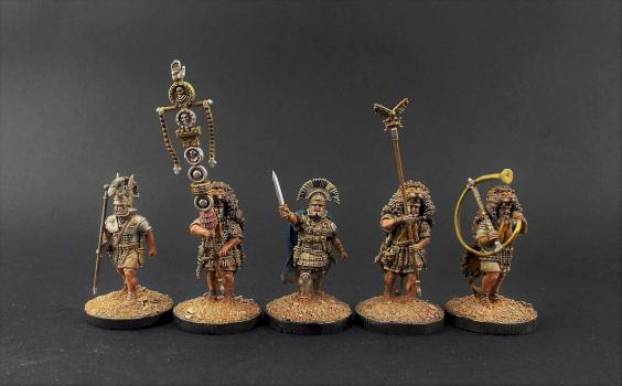 28mm Victrix Early Imperial Roman Praetorian Command by avalonindustries2040