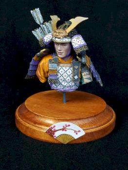 Samurai Bust by Webmonkey