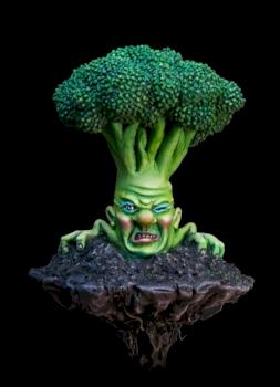 Brocco the angry broccoli by Anastasios