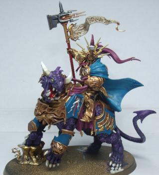 Lord Celestant on Dracoth by Mercurius