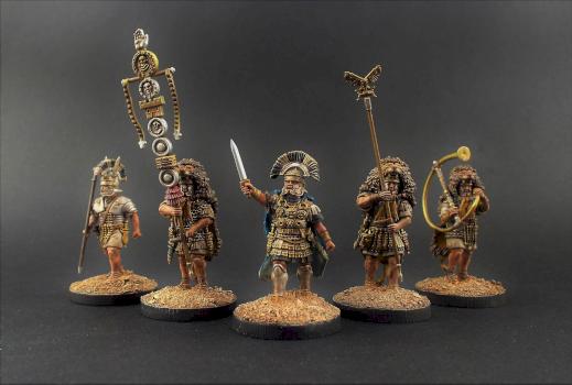 28mm Victrix Early Imperial Roman Praetorian Command by avalonindustries2040