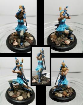 Blue Ronin; Malifaux by Solnishko