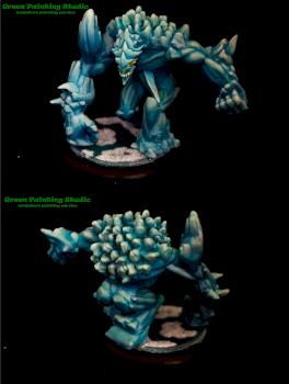 Ice Golem - Malifaux by Green Art of Colors