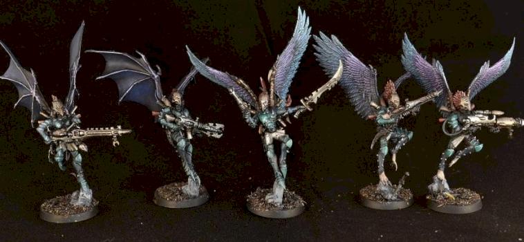 Dark Eldar - Scourges by Michael_Nashvili