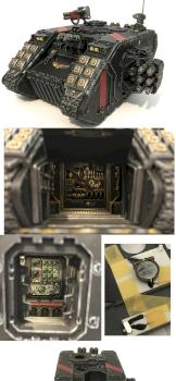 Deathwatch Land Raider [With Internal Lighting] by peej