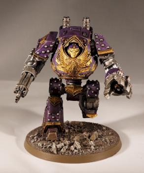 Emperors Children Contemptor Dreadnought by gwotaz