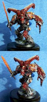 Chaos Space Marines Army - Daemon Prince by bankrobber