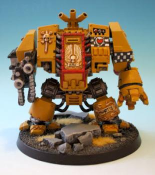 Lamenters Space Marine Dreadnought by kingsmotley